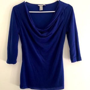 ❤️New Post 4/1❤️ Blue Elbow length Blouse